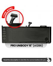 BATTERY (A1382) COMPATIBLE FOR MACBOOK PRO UNIBODY 15