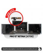 BATTERY (A1713) COMPATIBLE FOR MACBOOK PRO 13