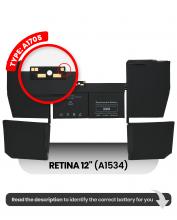 BATTERY (A1705) COMPATIBLE FOR MACBOOK RETINA 12